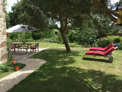 Jardin de l'établissement les epis du vent