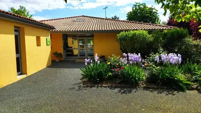 Jardin de l'établissement Le Hameau de Saintonge