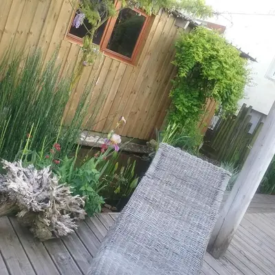 Jardin de l'établissement B&B Le verger