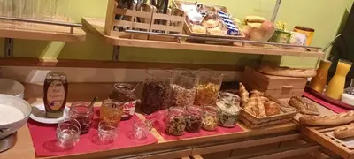 Nourriture dans l'hôtel ou à proximité