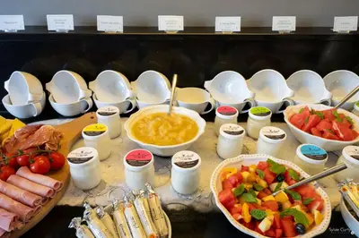 Nourriture dans l'hôtel ou à proximité