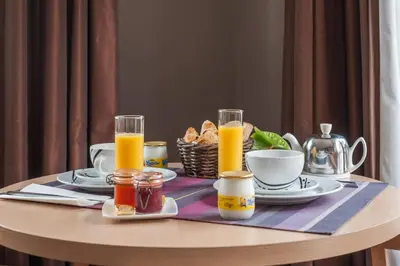 Nourriture dans l'hôtel ou à proximité