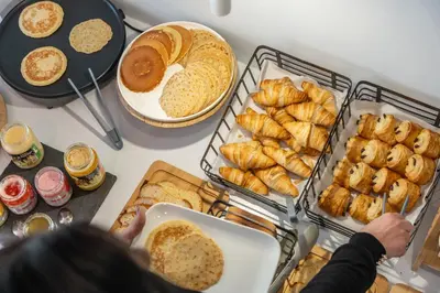 Nourriture dans l'hôtel ou à proximité