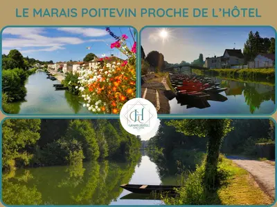 Paysage naturel près de l'hôtel