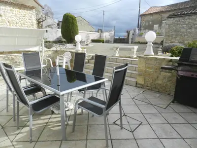 Balcon ou terrasse dans l'établissement Les Quatre Saisons