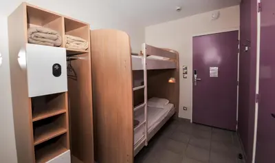 Un ou plusieurs lits dans un hébergement de l'établissement Auberge de jeunesse Rochefort