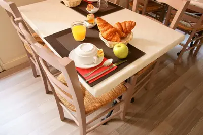 Nourriture dans l'hôtel ou à proximité