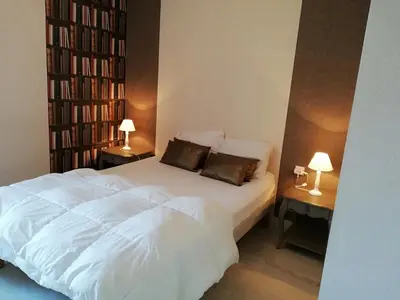 Un ou plusieurs lits dans un hébergement de l'établissement Les gîtes du Thouet