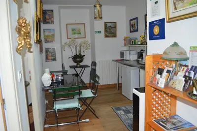 Bibliothèque dans le B&B/chambre d'hôtes