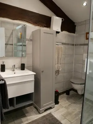 Salle de bains dans l'établissement chez daisy