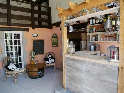 Plateau bouilloire dans l'établissement chez daisy
