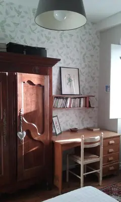 Bibliothèque dans le B&B/chambre d'hôtes