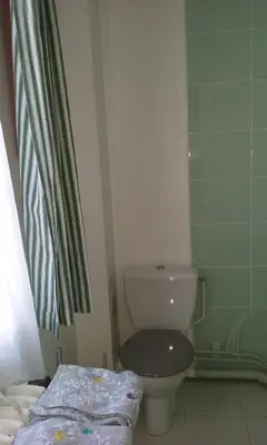 Salle de bains dans l'établissement La Tour de Lavalette