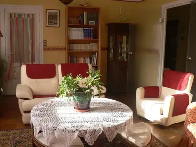 Coin salon dans l'établissement Clo Hujobe