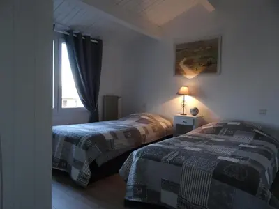 Un ou plusieurs lits dans un hébergement de l'établissement Gîtes, Chambres d'Hôtes La Maison d'Amis