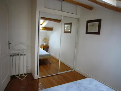 Un ou plusieurs lits dans un hébergement de l'établissement Maison de charme à La Rochelle