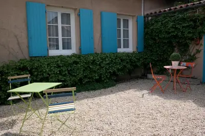 Jardin de l'établissement Hotel Au Marais