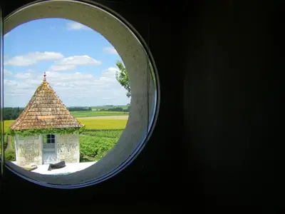 Plan de l'établissement Chambre d'Hôtes Clos des Pierres Blanches