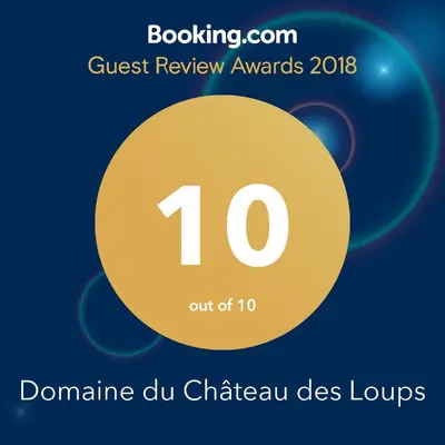 Certificat, récompense, panneau ou autre document affiché dans l'établissement La Maison du Gardien Domaine du Château des Loups