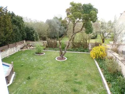 Jardin de l'établissement Le Logis de la Venise Verte