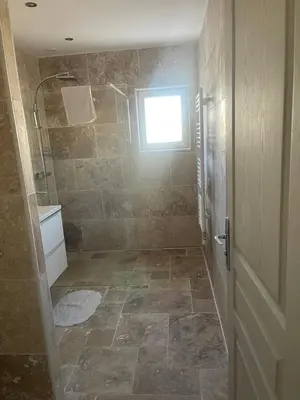 Salle de bains dans l'établissement Villa Atlantique Rochefort