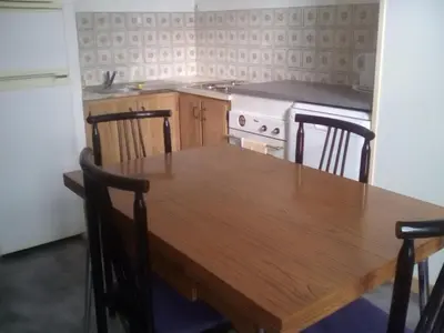 Cuisine ou kitchenette dans l'établissement Le Gîte de Réaumur