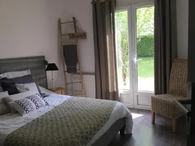 Un ou plusieurs lits dans un hébergement de l'établissement La Maison des Eaux Claires