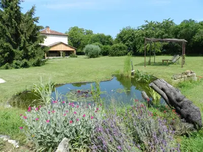 Jardin de l'établissement La Maison des Escargots
