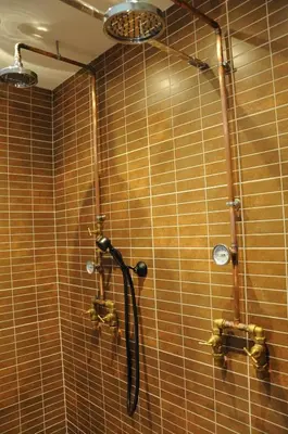 Salle de bains dans l'établissement Le Nid de Sigogne