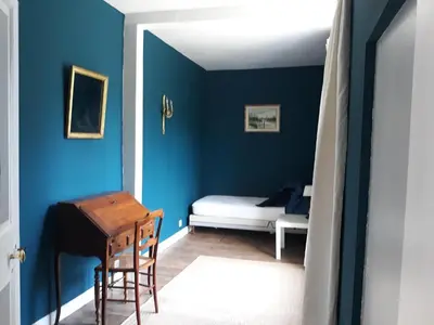 Un ou plusieurs lits dans un hébergement de l'établissement Chambres d'hôtes Saint Denis