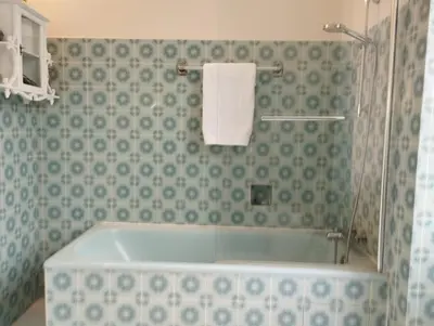 Salle de bains dans l'établissement Chambres d'hôtes Saint Denis