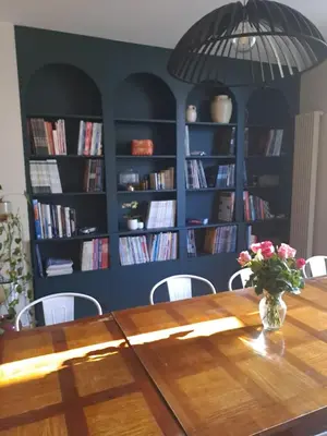 Bibliothèque dans le B&B/chambre d'hôtes