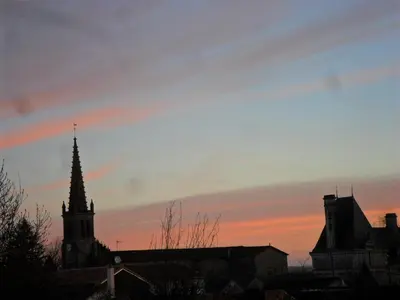 Lever ou coucher de soleil vu de le B&B/chambre d'hôtes ou à proximité