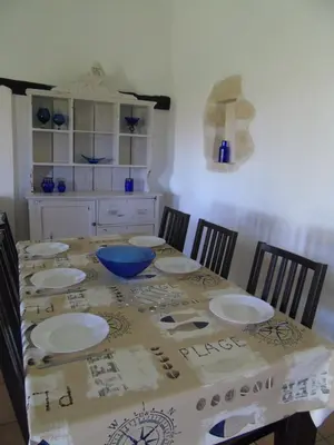 Cuisine ou kitchenette dans l'établissement Le Petit Moulin, Ste Soline