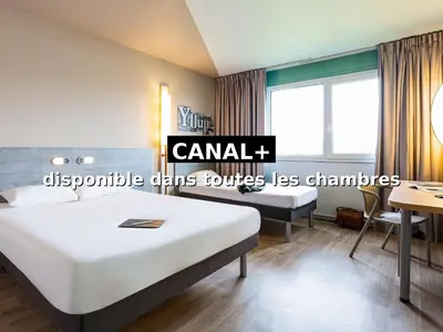 Un ou plusieurs lits dans un hébergement de l'établissement ibis budget Angoulême Nord