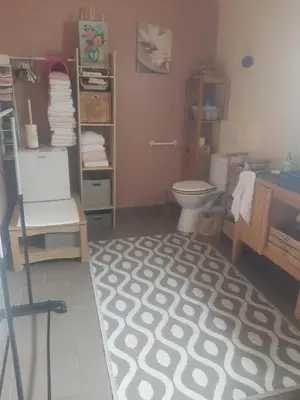 Salle de bains dans l'établissement chambre d hotes