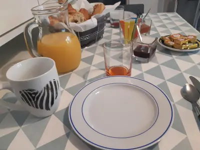 Nourriture dans le B&B/chambre d'hôtes ou à proximité