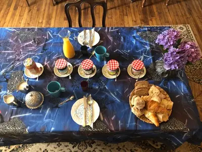 Nourriture dans le B&B/chambre d'hôtes ou à proximité
