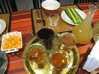 Boissons dans l'établissement La Claverie