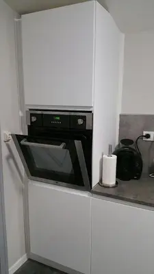 Cuisine ou kitchenette dans l'établissement la bouquetiere
