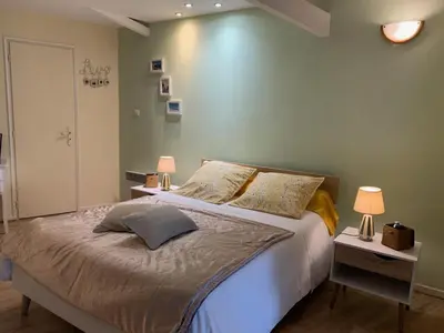 Un ou plusieurs lits dans un hébergement de l'établissement Les remparts d'Angoulême