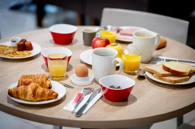 Nourriture dans l'hôtel ou à proximité