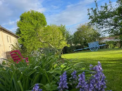 Jardin de l'établissement Chambres d'Hôtes - Les Bujours