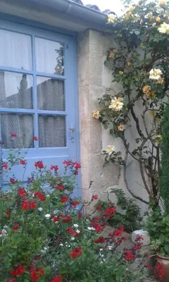 Jardin de l'établissement LA MAISON BLEUE
