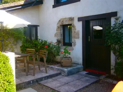 Jardin de l'établissement La Croix Gîtes