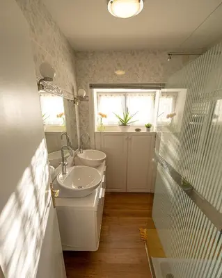 Salle de bains dans l'établissement Coeur-de-charente-maritime, au fil de l'eau