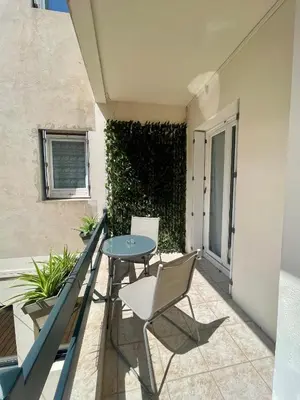 Balcon ou terrasse dans l'établissement Hotel de Paris