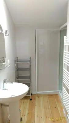 Salle de bains dans l'établissement Le Gué Renard-un Balcon Sur La Charente