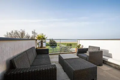 Balcon ou terrasse dans l'établissement Villa Lavande