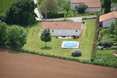 Paysage naturel près de la maison de vacances